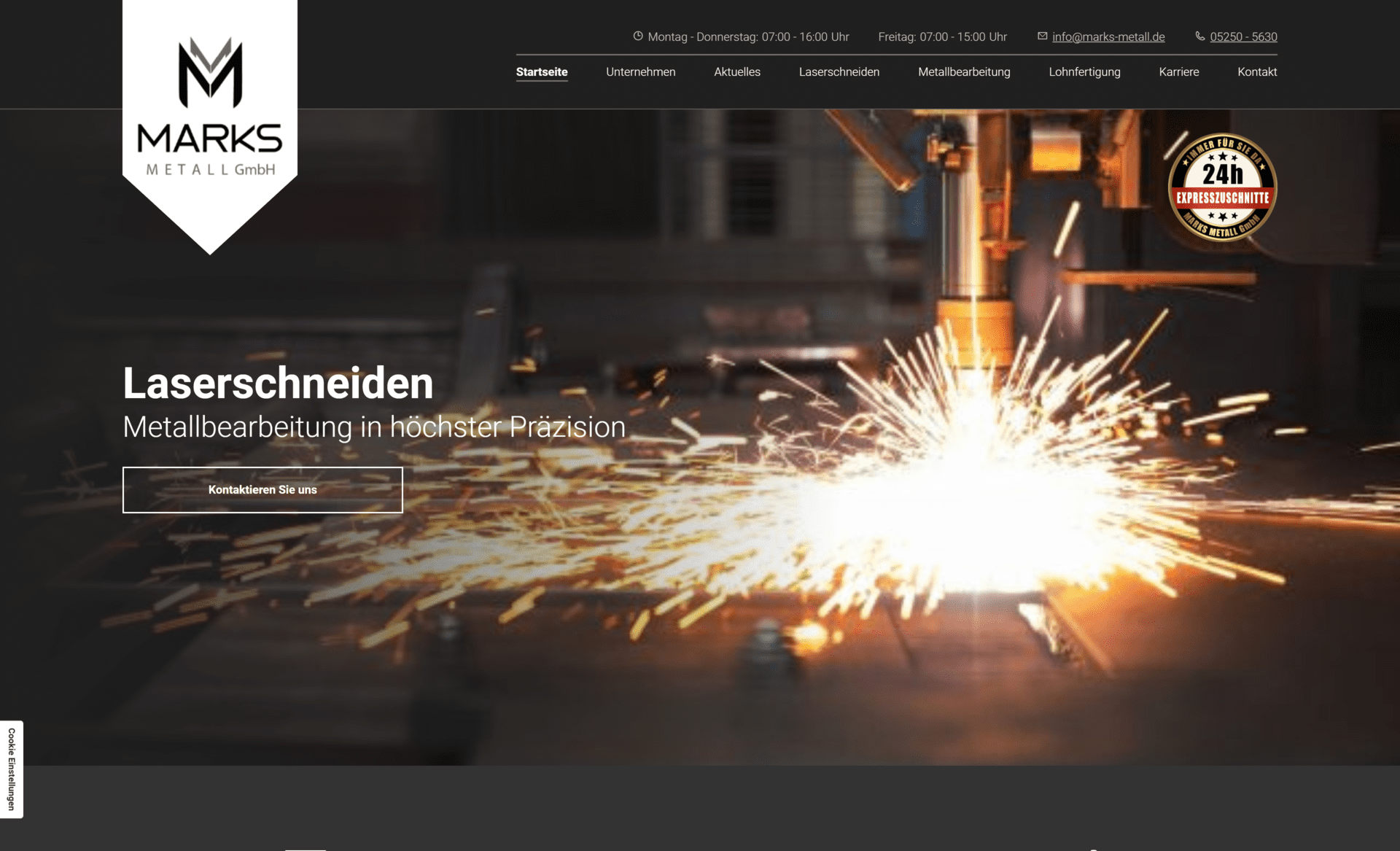 Marks Metall GmbH | Desktop